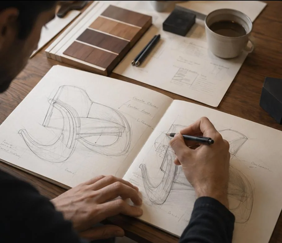 Design study — sketches and proportion